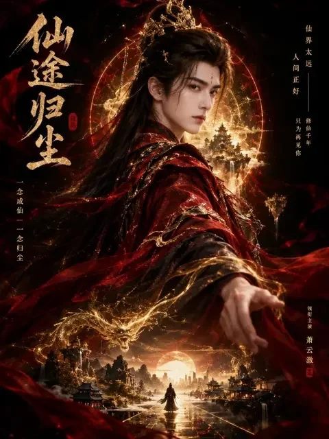 仙尊归来竖版封面海报